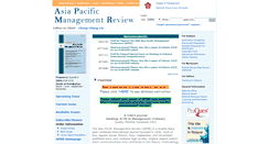 Desktop Screenshot of apmr.management.ncku.edu.tw
